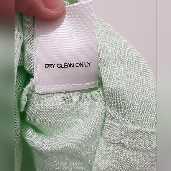 Altar'd State Cropped Mint Green Frayed‎ Edge Tank Size Medium - Picture 5 of 6